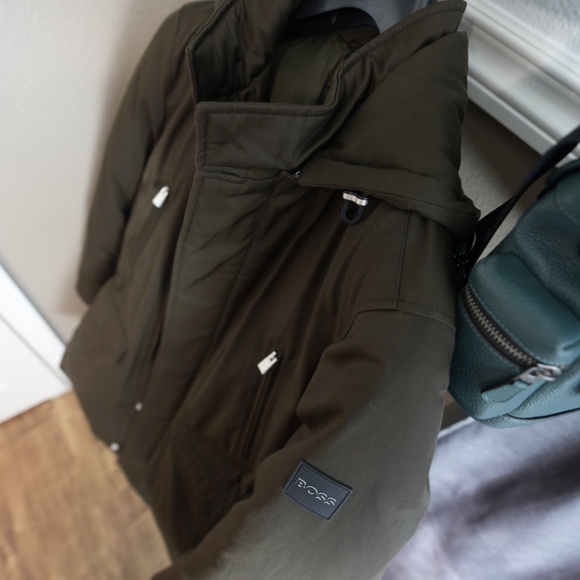 BOSS Premium Down Hooded Parka – Open Green – Size 38R - Picture 4 of 7